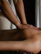 Massage person retreat